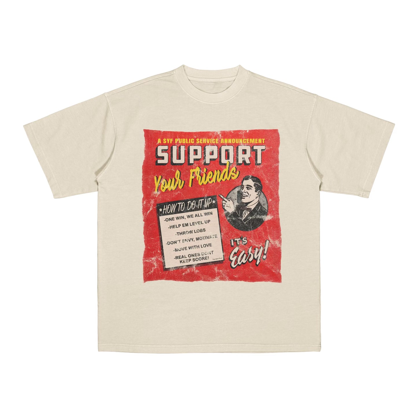 SYF Poster T-shirt (Cream)