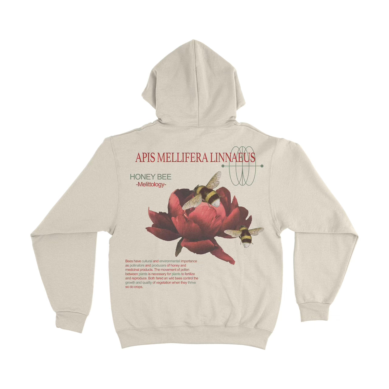 Bee Hoodie (Cream)