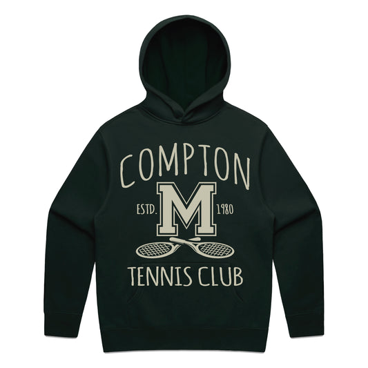 Compton Tennis Hoodie (Dark Green)
