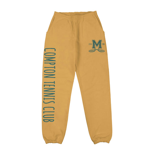 Compton Tennis Sweatpants (Mustard)