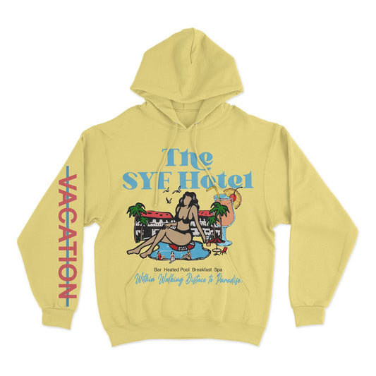 Support Your Friends Summer Hoodie (Yellow)