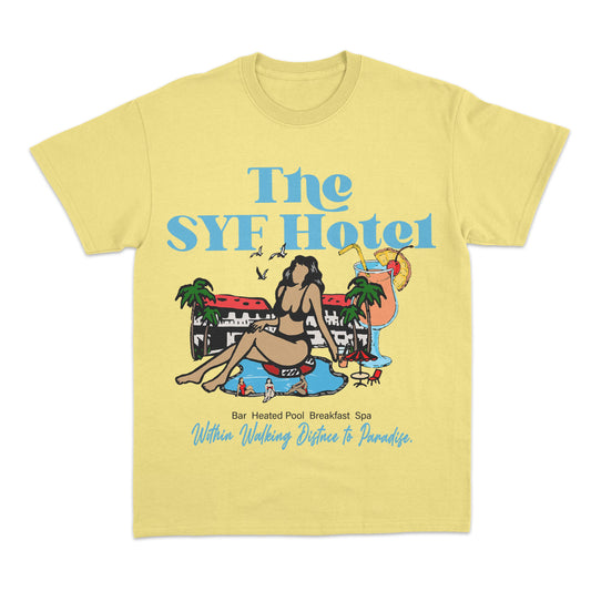 Support Your Friends Summer T-shirt (Yellow)
