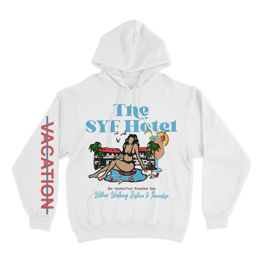 Support Your Friends Summer Hoodie (White)