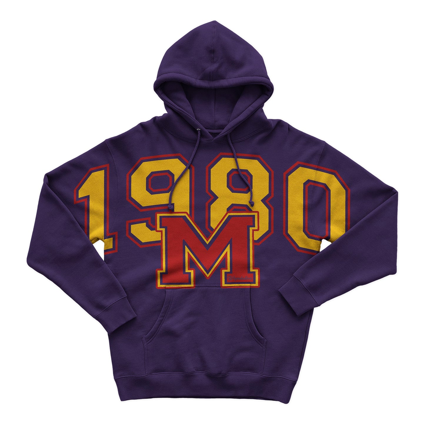 1980 Hoodie Purple