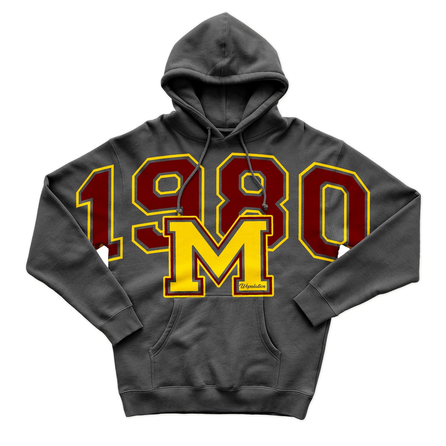 1980 Hoodie Gray