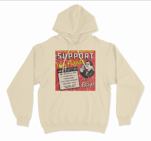 SYF Poster Hoodie (Cream)