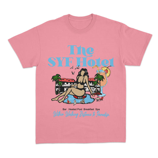 Support Your Friends Summer T-shirt (Bubblegum Pink)